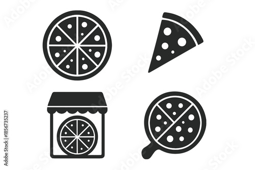 Pizza Icons Set