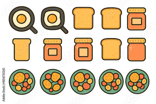 Breakfast Icons