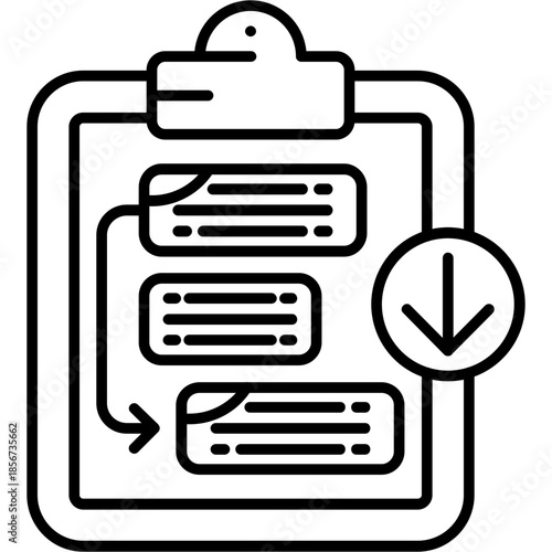 Low Priority Outline Icon