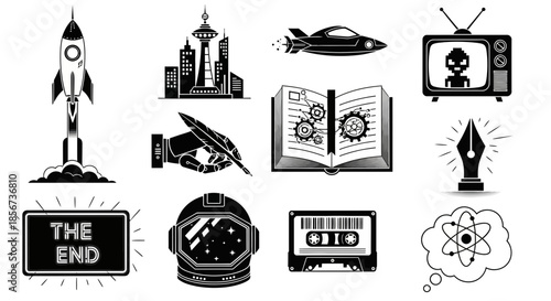 A professional businesswoman works diligently on her laptop in a modern bright office space