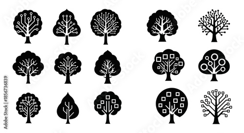 A professional businesswoman works diligently on her laptop in a modern bright office space