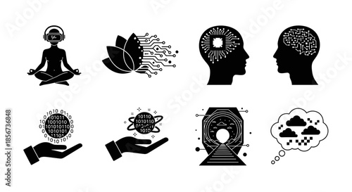 A professional businesswoman works diligently on her laptop in a modern bright office space