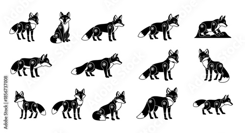 A professional businesswoman works diligently on her laptop in a modern bright office space