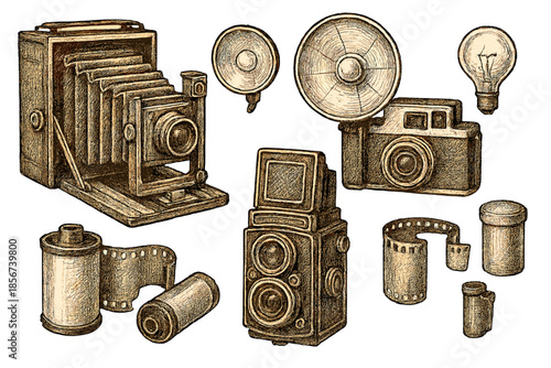 Vintage Photography Equipment Collection