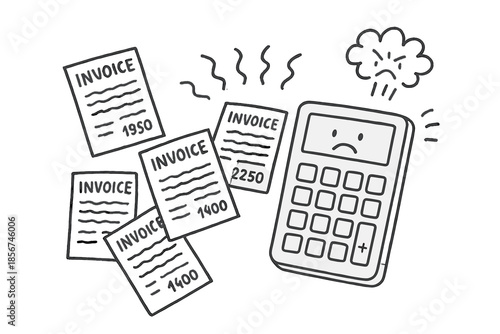 Sad Calculator with Invoices