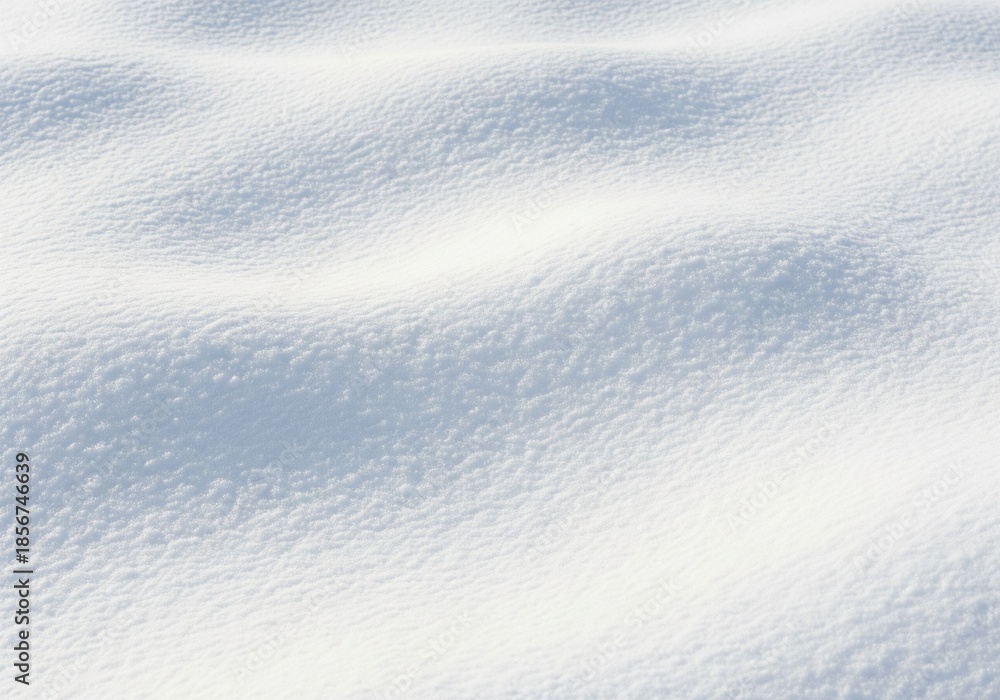 Fototapeta premium Winter blue background with beautiful snowflakes. Falling snow. Snowfall. Vector illustration.
