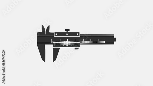 A Vernier caliper is used for precise measurement in a technical environment from a side viewpoint