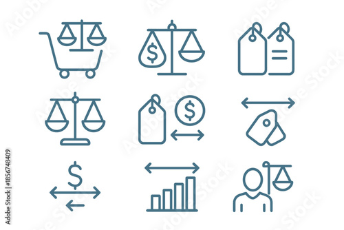 Business and Finance Icon Set