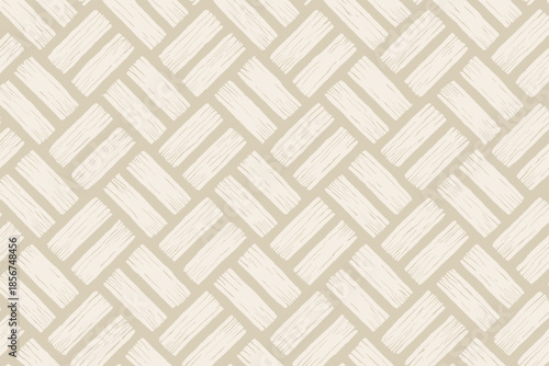 Seamless Herringbone Pattern with Textured Stripes