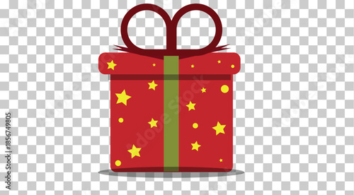 Christmas gift boxes vector art illustration.
