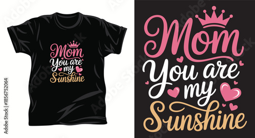 MOM graphic vector t shirt design print.