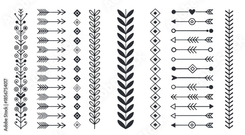 an exquisitely detailed hand drawn floral border features winter holiday elements like fir and holly branches perfect for festive decorations