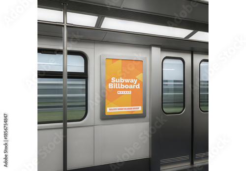 Subway Billboard Mockup 203