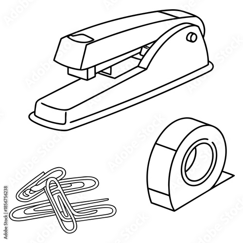 Office supplies collection