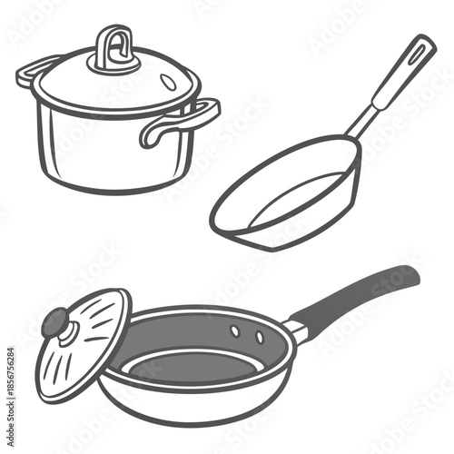 Three cooking utensils