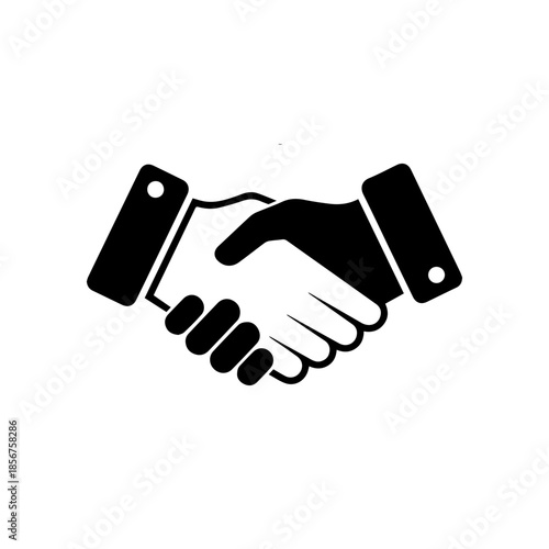 handshake vector illustration
