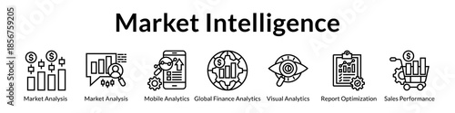 Market Intelligence Platform for Market Analysis Mobile Analytics Visual Reporting and Sales Performance Optimization