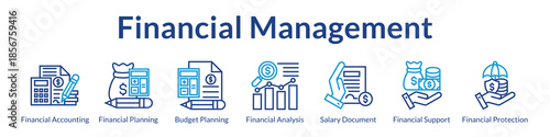 Financial Management System for Accounting Planning Budget Control Payroll Processing and Financial Protection