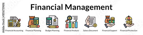 Financial Management System for Accounting Planning Budget Control Payroll Processing and Financial Protection