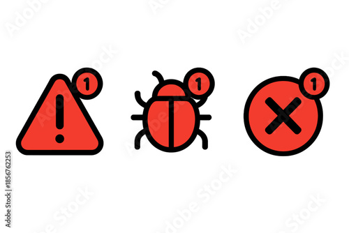Error and Notification Icons