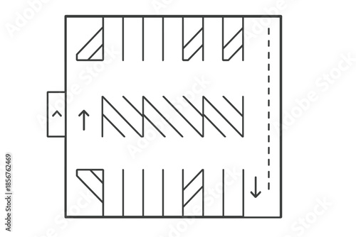 Parking Lot Layout Plan