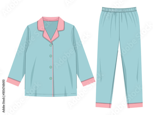 Comfortable Pajama Set for Relaxation, Soft Sleepwear for Lounging and Cozy Nights at Home