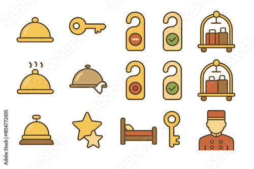Hotel Service Icons