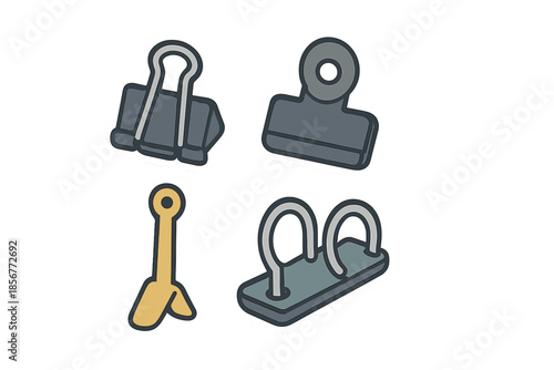 Office Supplies Stickers