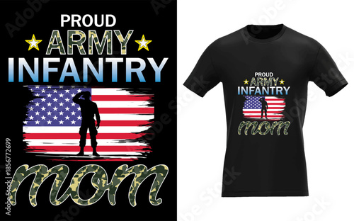 Proud Army Infantry Mom