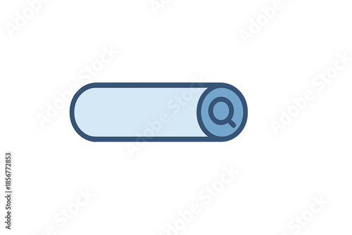 Search Bar with Magnifying Glass Icon