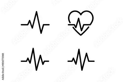 Heartbeat Pulse Icons