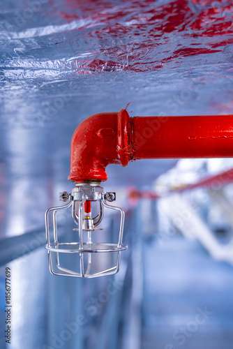 Bilde på lerret automatic fire extinguishing