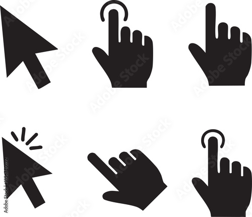 pointer,click hand,tap hand,cursor,hover hand,cursor hand.eps
