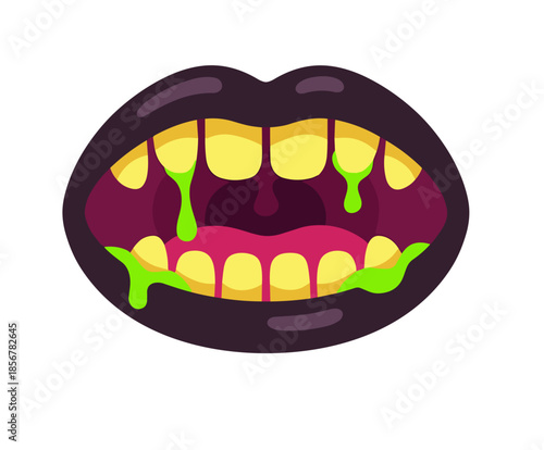 monster, mouth, teeth, tongue, fangs, scary, cartoon, creatures, faces, expressions, colorful, spooky, halloween, funny, jaws, smiles, growl, fantasy, characters, illustration
