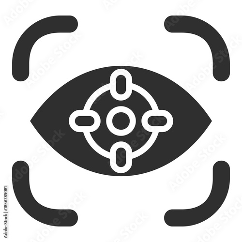 Vision Icon Single Vector Collection 