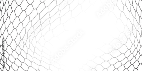 Mesh texture seamless pattern inspired by fishing nets and sports nets, for sportswear design, soccer goal, volleyball net, basketball hoop, hockey, abstract net background for modern sport graphics.