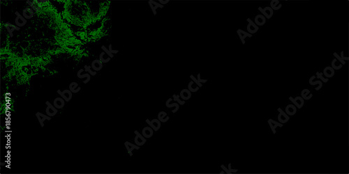 Light green spotted watercolor wall design on black background. Christmas glowing bokeh confetti light and glitter overlay texture for your design .Dark green vector template with crystals, 