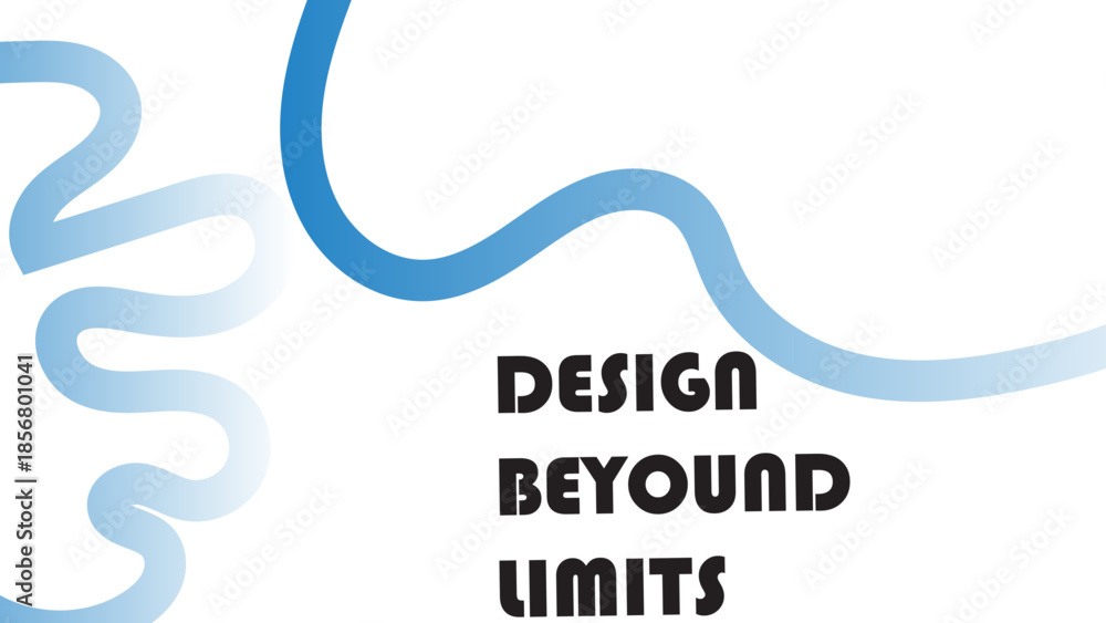 Obraz premium Gradient abstract backgrounds with 3D color lines on white background, vector posters and dynamic compositions. 