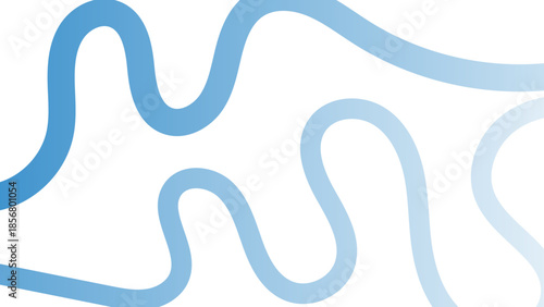 Vibrant gradient abstract backgrounds with 3D color lines modern vector art for posters, prints, and postcards