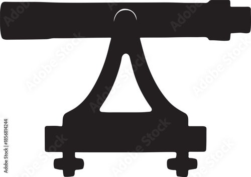 Black iron railroad track switch