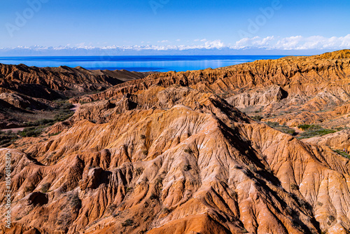 Fairy Tale Canyon, Kyrgyzstan travel destination, tourist location.