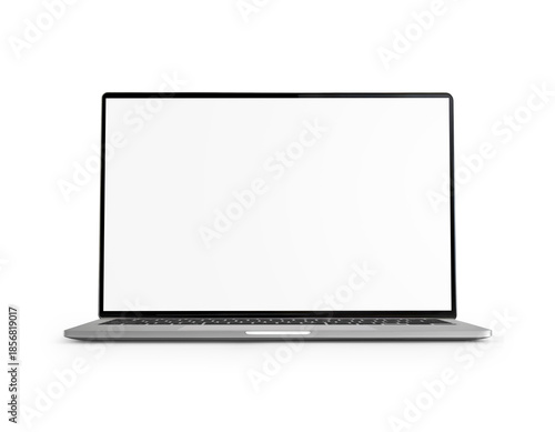 An image of a Laptop isolated on a white background