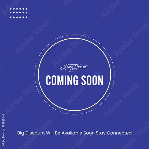 trendy coming soon web release background