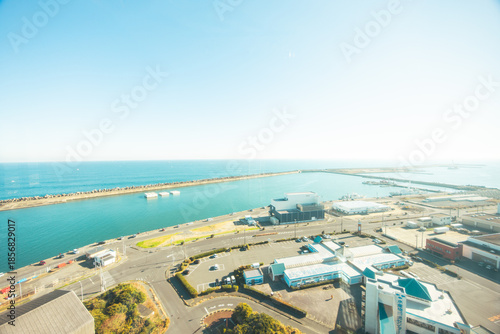 美しい港の風景