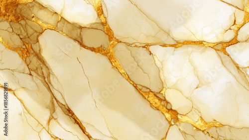 beautiful beige marble texture with gold veins for design and decoration