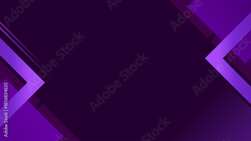 Purple abstract background with geometric gradient shapes