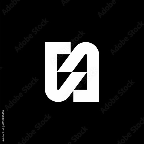 Elegant Bg or gB  logo with a bold, futuristic square flow. Perfect for global consulting or high-end tech branding.