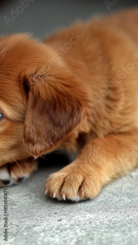 Kleiner niedlicher Welpe