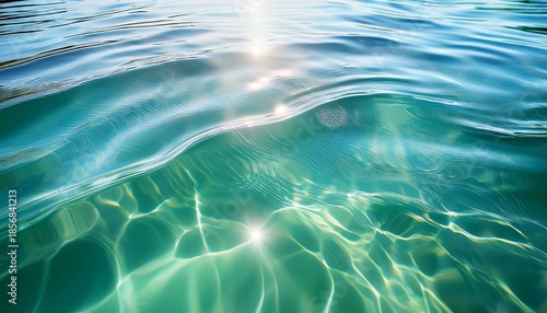 soft water ripples and gentle light reflections create a tranquil wellness themed background in calming pastel green and blue tones for relaxation and mindfulness