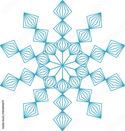 Crystal snowflake